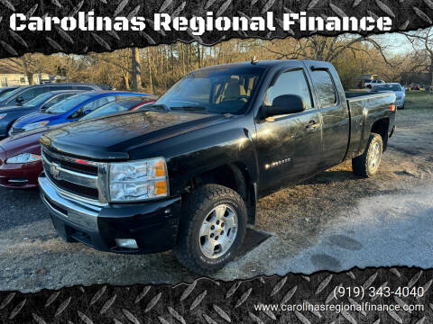 2011 Chevrolet Silverado 1500 for sale at Carolinas Regional Finance in Henderson NC