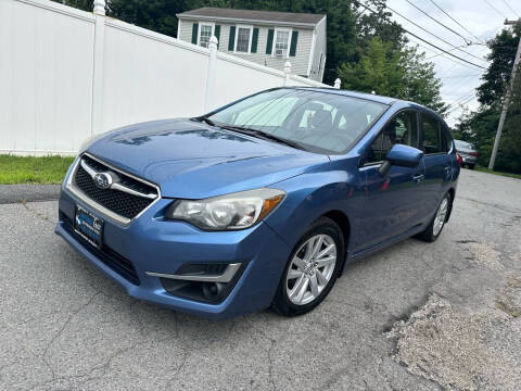 2015 Subaru Impreza for sale at MOTORS EAST in Cumberland RI