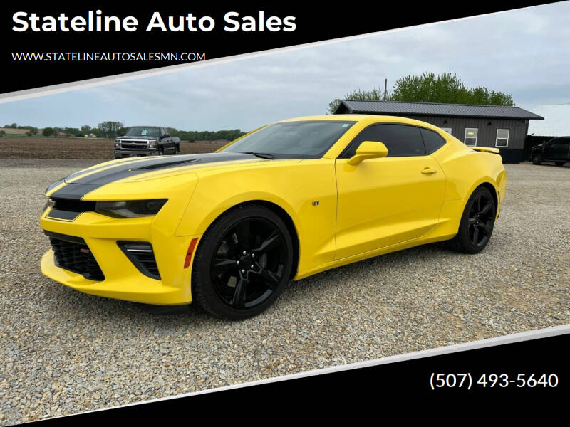 2017 Chevrolet Camaro for sale at Stateline Auto Sales in Mabel MN