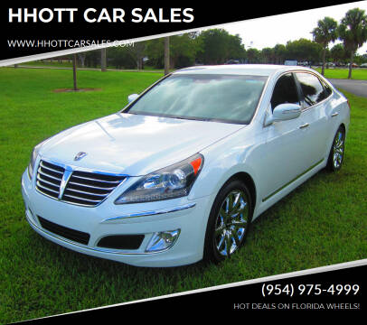2013 Hyundai Equus for sale at HHOTT CAR SALES in Deerfield Beach FL