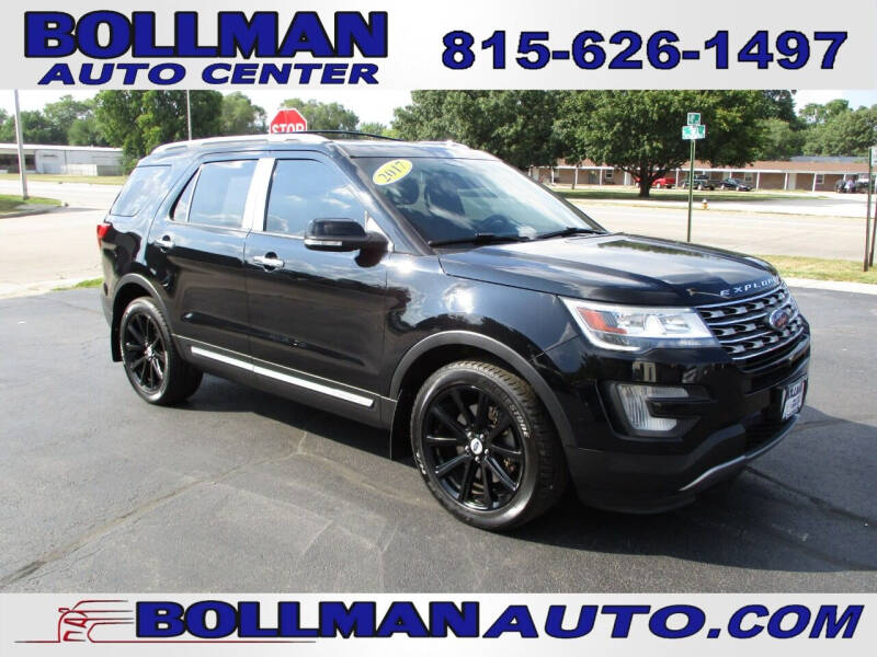 2017 Ford Explorer for sale at Bollman Auto Center in Rock Falls IL