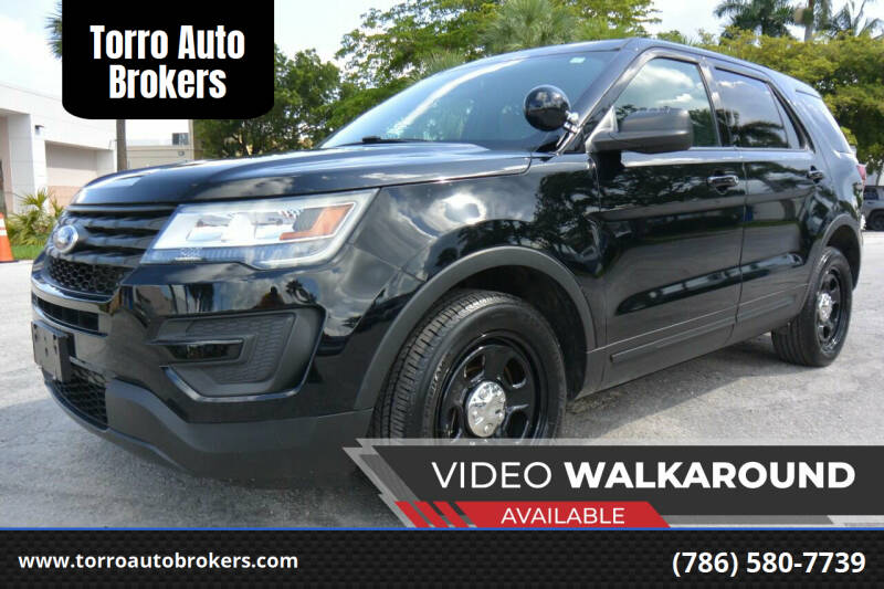 2018 Ford Explorer for sale at Torro Auto Brokers in Miami FL