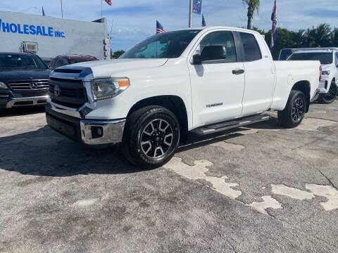 2014 Toyota Tundra for sale at America Auto Wholesale Inc in Miami FL