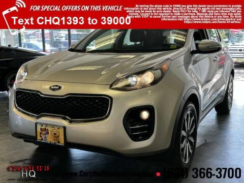 2017 Kia Sportage for sale at CERTIFIED HEADQUARTERS in Saint James NY