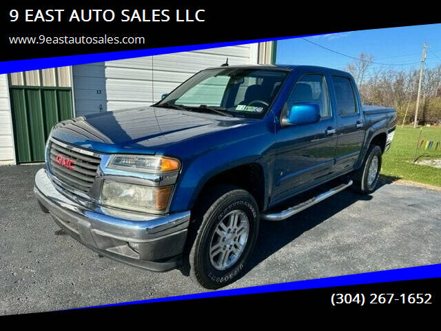 2009 GMC Canyon for sale at 9 EAST AUTO SALES LLC in Martinsburg WV