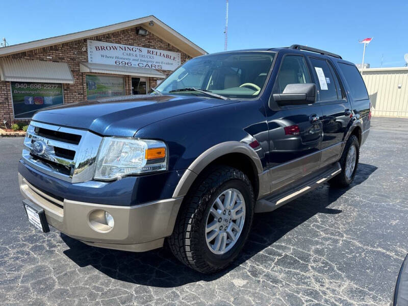 2013 Ford Expedition for sale at Browning's Reliable Cars & Trucks in Wichita Falls TX