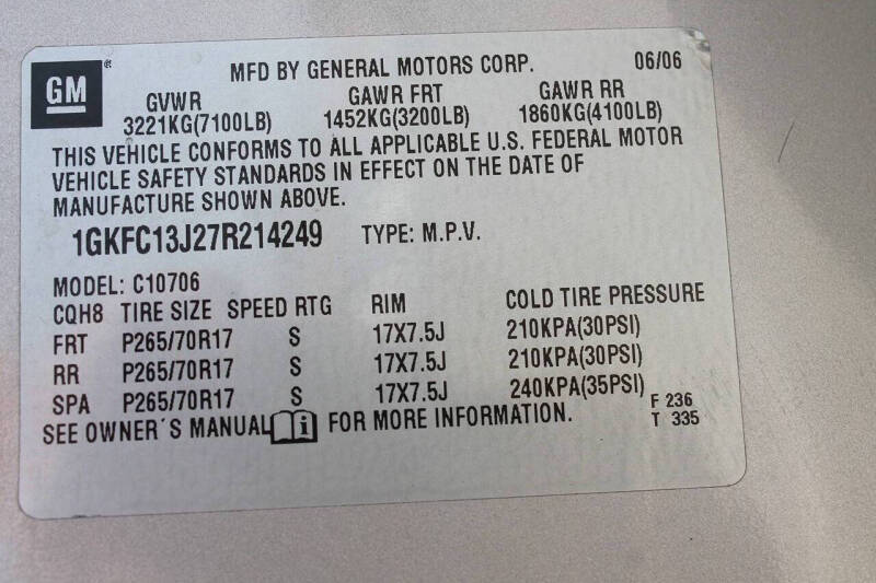 2007 GMC Yukon SLE