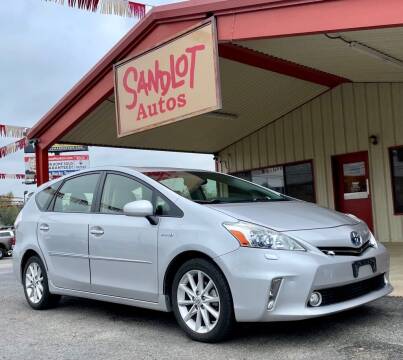 2012 Toyota Prius v for sale at Sandlot Autos in Tyler TX