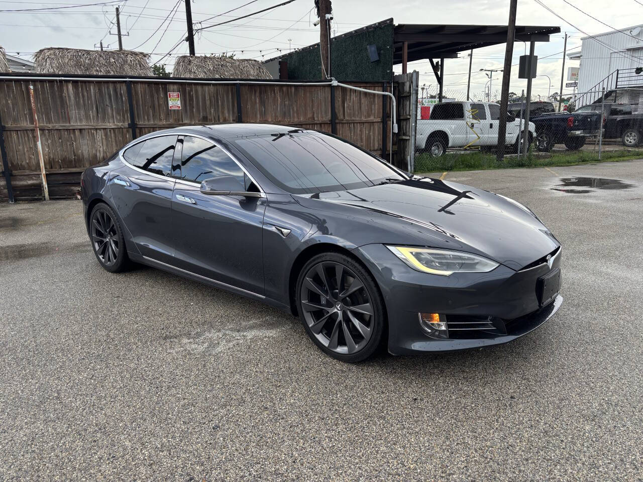 Gray 2018 Tesla Model S 100D AWD 100D 4dr Liftback 2