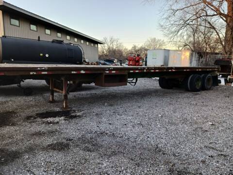 1972 FONTAINE 45 FT SLIDING FLATBED TRAILER for sale at Rustys Auto Sales - Rusty's Auto Sales in Platte City MO