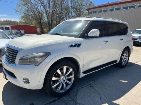 2012 Infiniti QX56 for sale at Azteca Auto Sales LLC in Des Moines IA