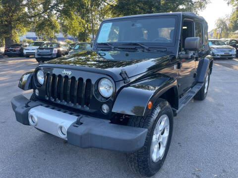 2015 Jeep Wrangler Unlimited for sale at Atlantic Auto Sales in Garner NC