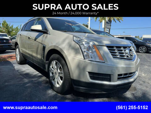 2013 Cadillac SRX for sale at SUPRA AUTO SALES in Riviera Beach FL