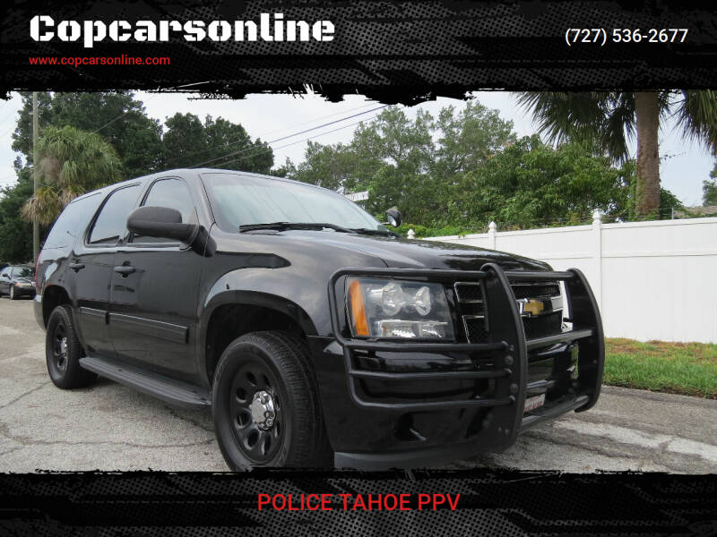 2012 Chevrolet Tahoe for sale at Copcarsonline in Largo FL