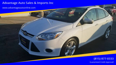 2014 Ford Focus for sale at Advantage Auto Sales & Imports Inc in Loves Park IL