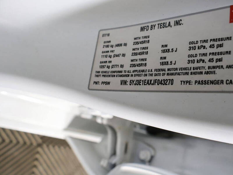 2018 Tesla Model 3 Mid Range