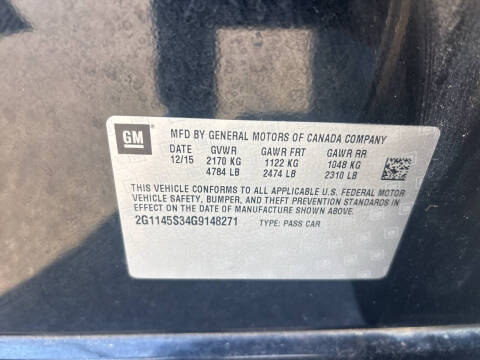 2016 Chevrolet Impala LTZ