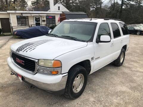2003 GMC Yukon for sale at Deme Motors in Raleigh NC
