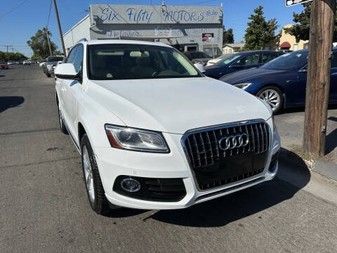 2014 Audi Q5 for sale at SIX FIFTY MOTORS in Stockton CA