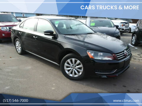 2015 Volkswagen Passat for sale at Cars Trucks & More in Howell MI