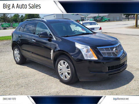 2012 Cadillac SRX for sale at Big A Auto Sales Lot 2 in Florence SC