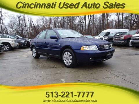 2001 Audi A4 for sale at Cincinnati Used Auto Sales in Cincinnati OH