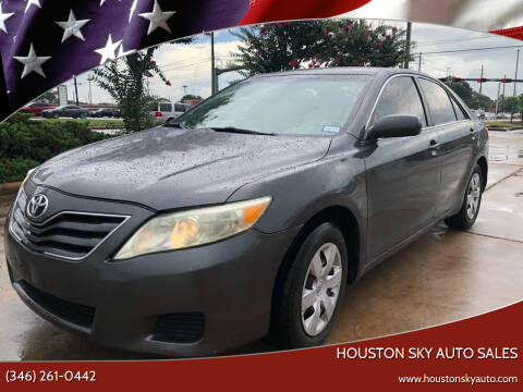 2010 Toyota Camry for sale at HOUSTON SKY AUTO SALES in Houston TX