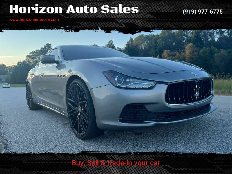 2014 Maserati Ghibli for sale at Horizon Auto Sales in Raleigh NC