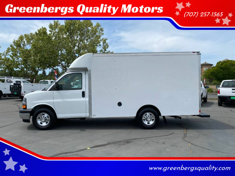 2017 Chevrolet Express Cutaway for sale at Greenbergs Quality Motors in Napa CA