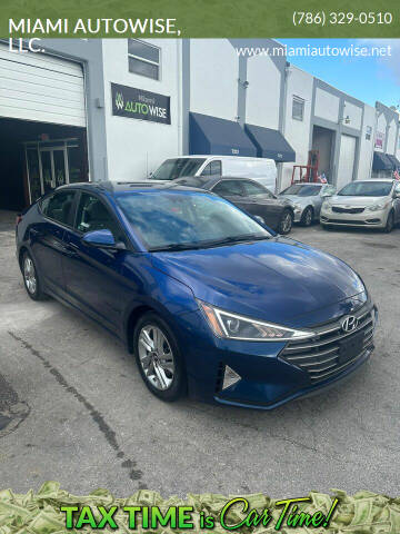 2020 Hyundai Elantra for sale at MIAMI AUTOWISE, LLC. in Miami FL