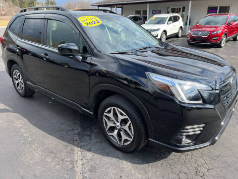2022 Subaru Forester for sale at Thompson Motors LLC in Attica NY