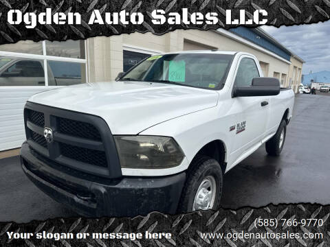 2016 RAM 2500 for sale at Ogden Auto Sales LLC in Spencerport NY