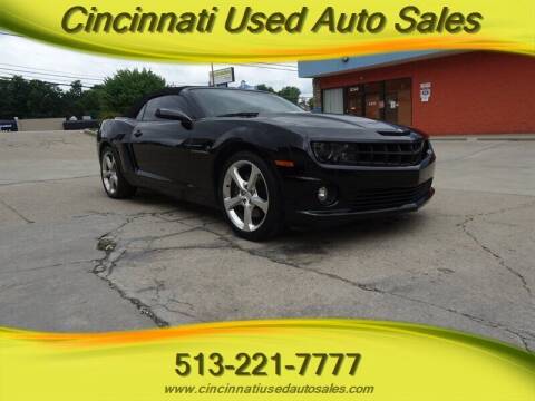 2013 Chevrolet Camaro for sale at Cincinnati Used Auto Sales in Cincinnati OH
