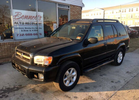 2002 Nissan Pathfinder for sale at Bennett's Auto Sales in Neptune NJ