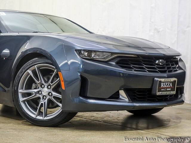 Used 2019 Chevrolet Camaro 1LT with VIN 1G1FA1RS5K0127470 for sale in Tinley Park, IL