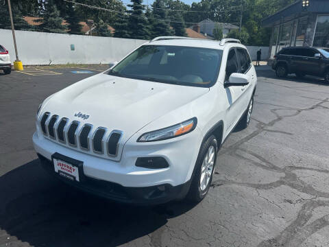 2016 Jeep Cherokee for sale at Jeffrey Motors in Kenosha WI