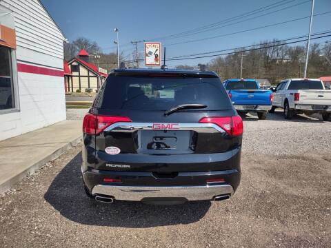 2017 GMC Acadia for sale at MARION TENNANT PREOWNED AUTOS in Parkersburg WV