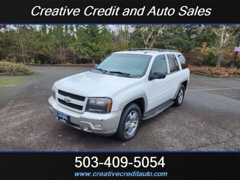 2008 Chevrolet TrailBlazer for sale at Creative Credit & Auto Sales in Salem OR