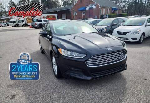 2016 Ford Fusion for sale at Complete Auto Center , Inc in Raleigh NC