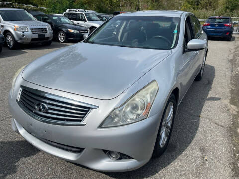 2013 Infiniti G37 Sedan for sale at JerseyMotorsInc.com in Hasbrouck Heights NJ