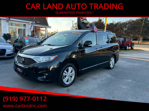 2015 Nissan Quest for sale at CAR LAND  AUTO TRADING in Raleigh NC