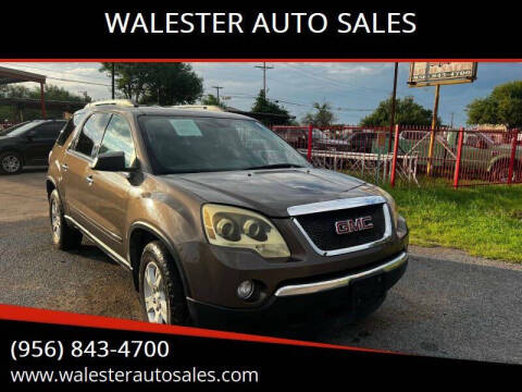 2012 GMC Acadia SLE