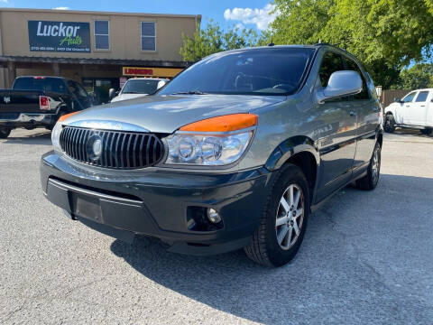 2003 Buick Rendezvous for sale at LUCKOR AUTO in San Antonio TX
