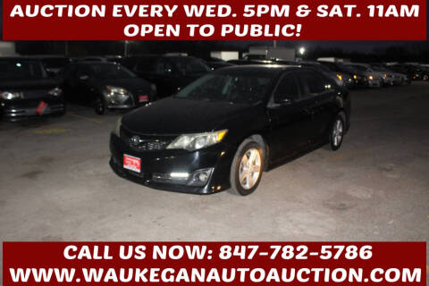 2013 Toyota Camry for sale at Waukegan Auto Auction in Waukegan IL