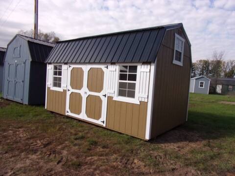  10 x 16 side lofted barn 20% OFF for sale at Extra Sharp Autos in Montello WI