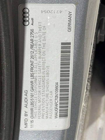 2016 Audi A6 2.0T quattro Premium Plus