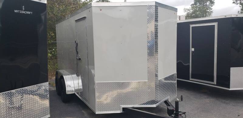 2022 D & A Custom 7 x 14 TA 2 for sale at Grizzly Trailers - Trailers For Order in Fitzgerald GA