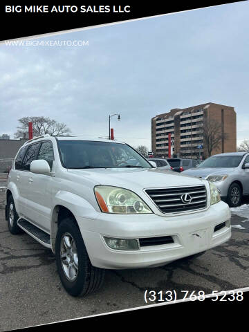 2007 Lexus GX 470 for sale at BIG MIKE AUTO SALES LLC in Lincoln Park MI