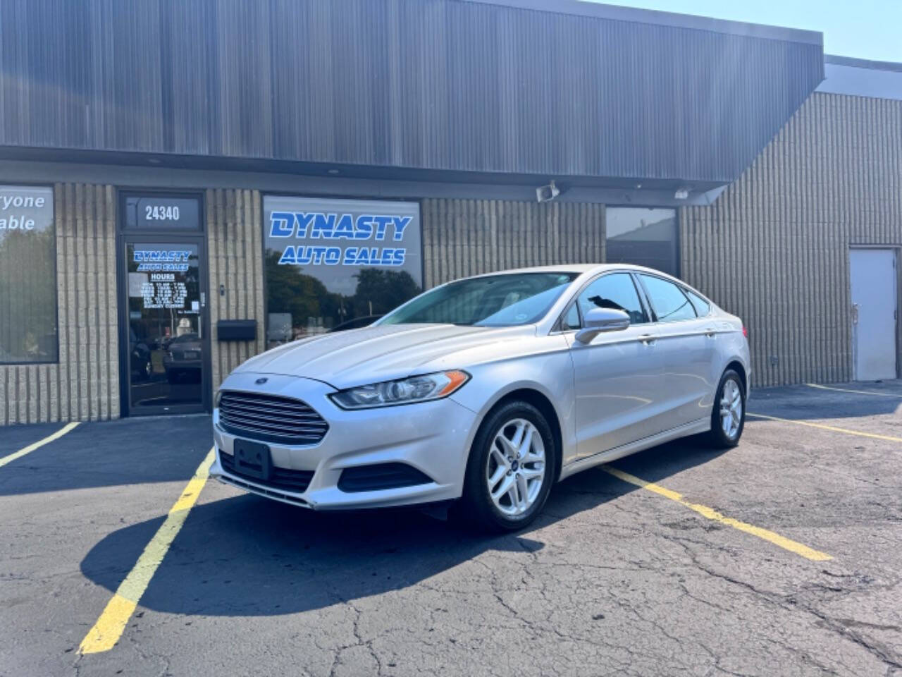 2015 Ford Fusion for sale at Dynasty Auto Sales in Eastpointe, MI