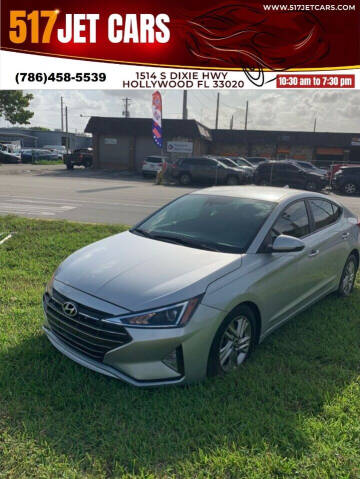 2019 Hyundai Elantra for sale at 517JetCars in Hollywood FL